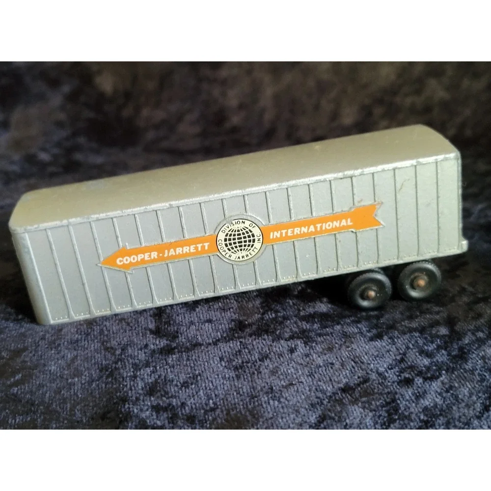 Vintage Matchbox Lesney Major Pack M-9 Cooper-Jarrett Inter-State Trailers Set